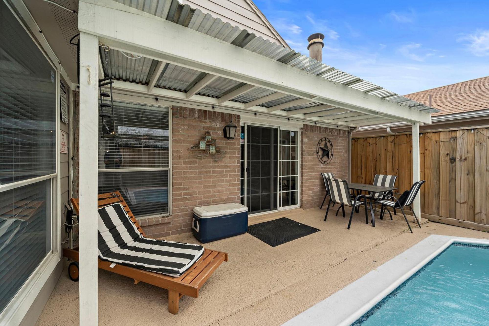 Villa Houston Pool Getaway Games Parking Wifi Pet Esterno foto